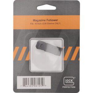 Glock Factory Magazine Follower .45 ACP G36 Slimline ONLY Black Pkg