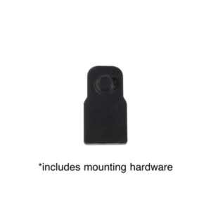Hogue Overmolded Rubber Grip Extension Base Pad for Glock 42 6-rd Magazines Black