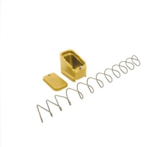 Shield Arms Magazine Extension +5-+4 for Glock 17-22-34-35-19X-45 Gold