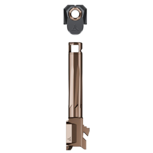 Radian Weapons Afterburner Compensator and Ramjet Barrel Combo for Glock 19 Gen 5 Bronze Barrel