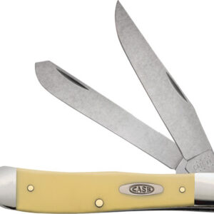 Case Knives Yellow Synthetic - Smooth Trapper