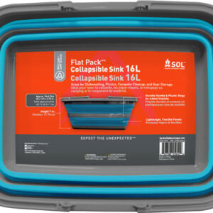 Arb Sol Flat Pack Sink 16 - Liter W-sturdy Carry Handle<