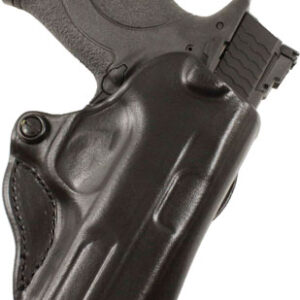 Desantis Mini Scabbard Holster - Rh Owb Leather Sig P365 Black