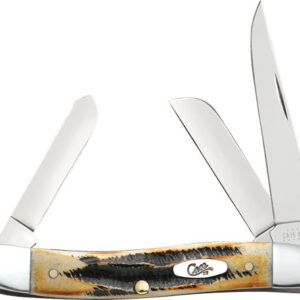 Case Knives 6.5 Bone Stag - Medium Stockman