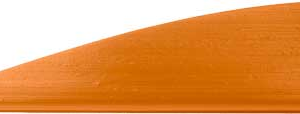Tac Vanes Matrix 2.25" - Shield Cut Orange 36 Pack