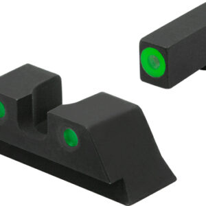 Meprolight Hyper Bright Trit - Set Green-grn For Glock 42-43