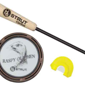 Hs Strut Turkey Call Pot Style - Raspy Old Hen Glass