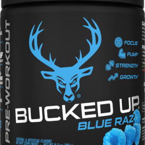 Bucked Up Pre-workout Blue Raz - 30 Servings