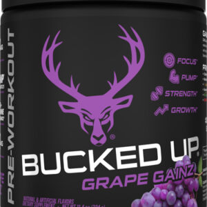 Bucked Up Pre-workout Grape - Gainz 30 Servings
