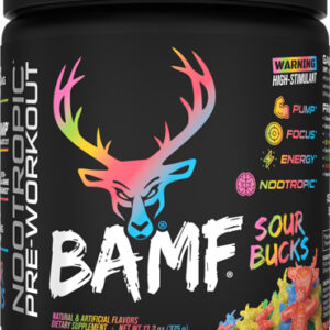 Bucked Up Pre-workout Sour - Bucks 30 Servings