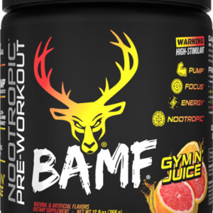 Bucked Up Pre-workout Bamf - Gym N' Juice 30 Servings