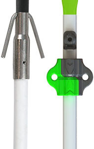 Muzzy Fish Arrow W-gar Point - Nock & Bottle Slide 1ea