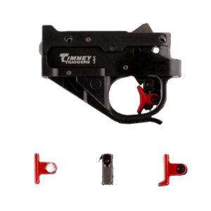 Timney Trigger Ruger 10-22 - Calvin Elite Black Red Shoe