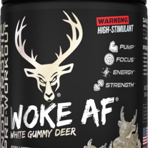 Bucked Up Pre-workout Woke Af - White Gummy Deer 30 Servings