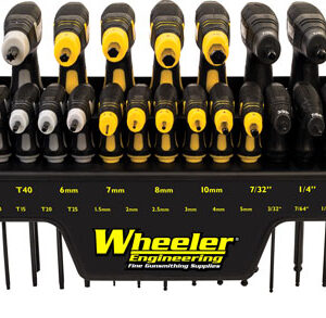 Wheeler Driver Set 30 Piece - Hex Key-torx P-handle Set