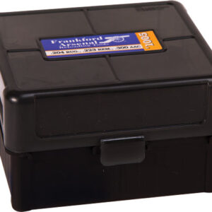 Frankford Arsenal Ammo Bx 223 - 100 Rnds Blk-smoke Hinge Top