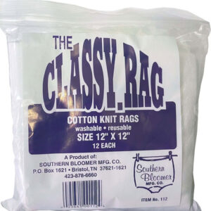 Southern Bloomer 100% Knit - Rags 12"x12" 12 Per Bag