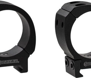 Wheeler Sporter Weaver-pic - Scope Rings 30mm Med Mt Black