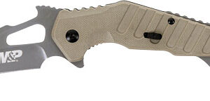 S&w Knife M&p Extreme Ops 3" - Karambit Spring Assist Fde