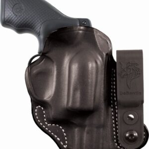 Desantis Flex-tuk Holster Iwb - Tuckable Lther J-frame 2" Blk