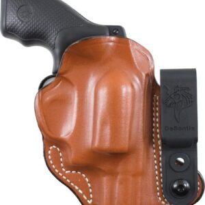 Desantis Flex-tuk Holster Iwb - Tuckable Lther J-frame 2" Tan