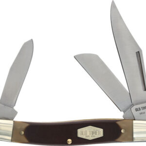 Old Timer Knife Senior 3-blade - 3" S-s Delrin