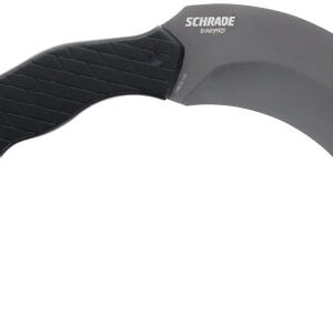 Schrade Knife Boneyard 5.2" - Fixed Karambit Matte Ss-black