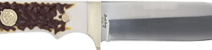 Uncle Henry Knife Next Gen - Staglon 5.25" Bld W-lthr Shth