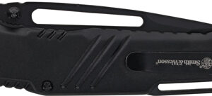 S&w Knife Extreme Ops 3" Tanto - W-glass Breaker Black-black