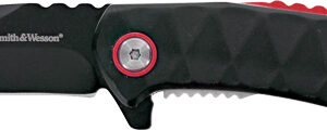 S&w Knife 24-7 Spring Assist - 1.9" Black-black Liner Lock