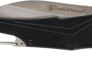 S&w Knife Oasis Carabiner - Folder 3" Black-ss