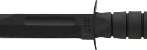 Ka-bar Full Size Black Kabar - Straight Edge 7" W-sheath
