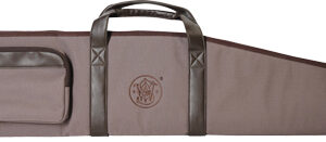 S&w Gun Case 44" 600d W-zipper - Side Pouch Brown