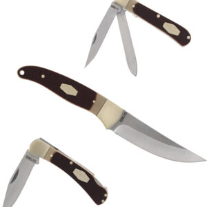 Old Timer Fixed-2 Folder Combo - Sawcut Handle Gift Tin Q4 25'<