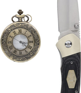 Old Timer Knife-pocket Watch - Combo Gift Tin Promo Q4 25'<
