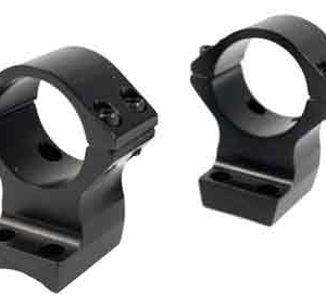 Browning X-lock Mounts 1" High - 2pc Black Gloss For X-bolt