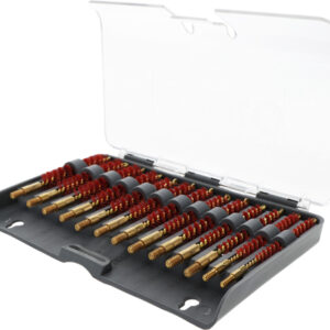 Tipton 13-piece Nylon Rifle - Bore Brush Set W-storage Case