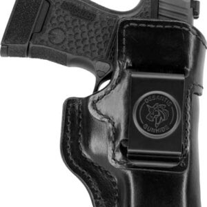 Desantis Inside Heat Holstr Rh - Iwb Leather Ruger Sec 9 Blk