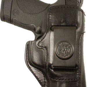 Desantis Inside Heat Holstr Rh - Iwb Lthr For Glock 19-23-33 Bl