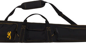 Browning Buck Mark Logo Gun - Case 52" Shotgn Blk-gld W-slng