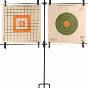 Allen Paper Target Stand - Includes 8 Clips-steel Frame
