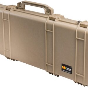 Pelican 1720 Protector Case W- - Wheels 3 Pc Foam 42" Guns Tan