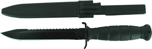 Glock Oem Field Knife W-root - Saw Black