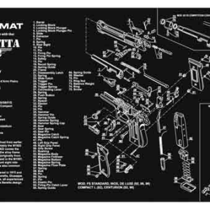 Tekmat Armorers Bench Mat - 11"x17" Beretta 92 Pistol