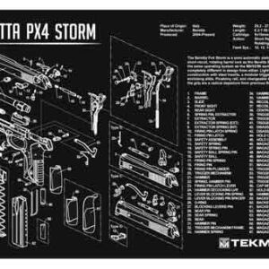 Tekmat Armorers Bench Mat - 11"x17" Beretta Px4 Pistol