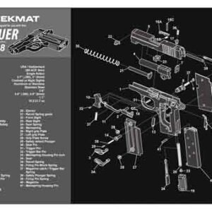 Tekmat Armorers Bench Mat - 11"x17" Sig Sauer 238 Pistol