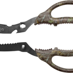 Camillus Game Shear 8.75" - Multi-function Serrated Camo