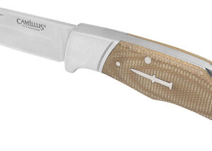 Camillus Classic Lock Back - 3.25" Ss Drop Point Micarta