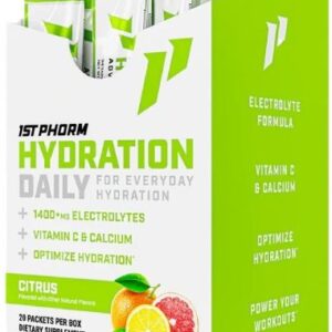 1st Phorm Hydration Sticks - Citrus 20 Count