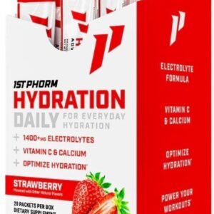 1st Phorm Hydration Sticks - Strawberry 20 Count